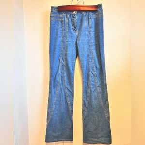 Vintage Escada Flared Bell Bottom Jeans